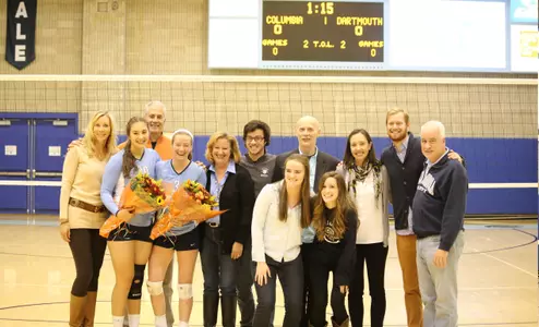 Volleyball Drops Season Finale to Dartmouth