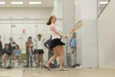 No. 7 Women's Squash Blanked At No. 5 Princeton