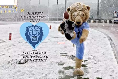 Happy Valentine's Day From Columbia Athletics!