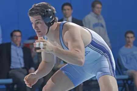 Wrestling Falls To Lehigh In Dual Action