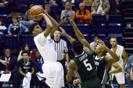 Five Lions in Double Figures Lead Men's Basketball to Win Over Wagner