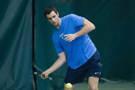 No. 20 Men's Tennis Takes Down Middle Tennessee State