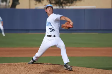 Cline, Wiest Combine for Shutout to Carry Baseball to Split with Penn