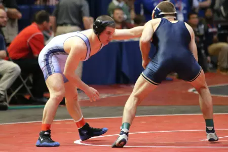Three Wrestlers Reach EIWA Semifinals; Columbia Fifth in the Team Standings