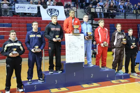 Wrestling Qualifies Three for NCAA Tournament, Places Six on the Podium at 2014 EIWA Championships