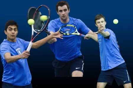 Men?s Tennis Names Trio of Seniors as 2014-15 Captains