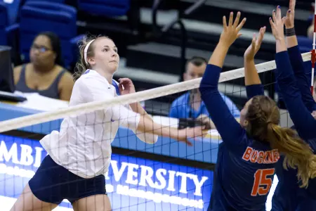 Volleyball Can?t Outlast Brown, Falls in Five