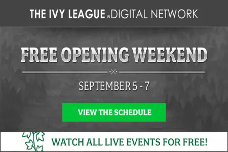 Ivy League Digital Network Launches 2014-15 with Free Opening Weekend