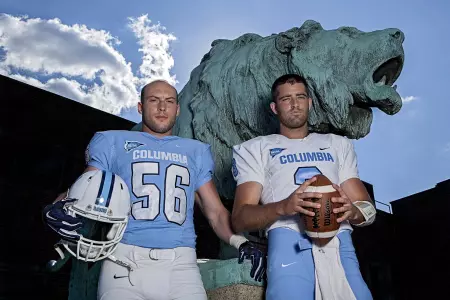 Nottingham and Pesanello Named 2014 Football Captains