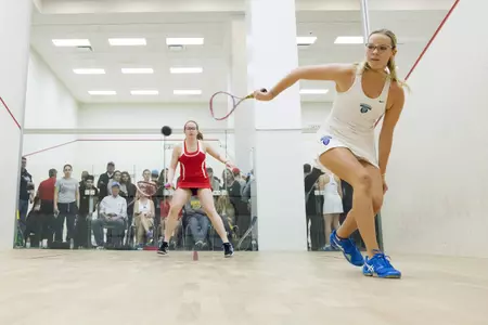 Women's Squash Rolls Brown 8-1 To Cap Weekend