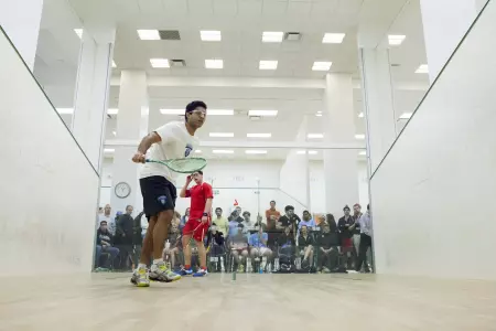 No.5 Men's Squash Defeats No.9 Franklin & Marshall In Home Opener, 7-2