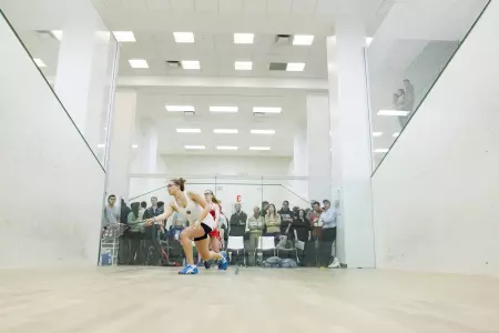 No. 7 Women's Squash Takes Down No. 16 Franklin & Marshall, 8-1