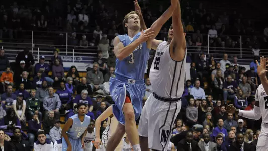 Northwestern Erases Second-Half Deficit; Edges Men's Basketball in OT, 83-80