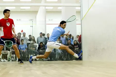#7 Men's Squash Falls At #1 Trinity, 1-8