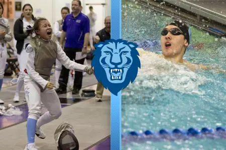 Jakl and Lu Selected As January Student-Athletes of Month