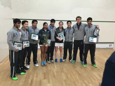 Squash Caps Historical Regular Season In Home Finale