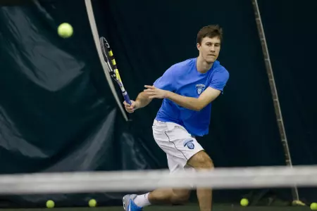 No. 15 Men?s Tennis Wins Third Straight, Sweeps Monmouth