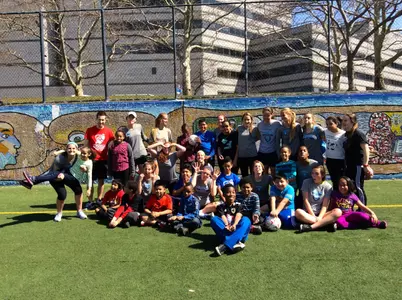 Women's Soccer Kick-Off Spring With America SCORES New York