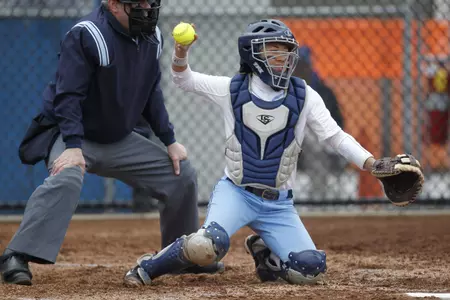 Softball Falls Twice To Penn In The Final Pair Of The Season