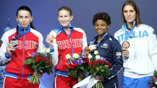 Prescod Has Historic Run to Bronze Medal at Senior World Championships