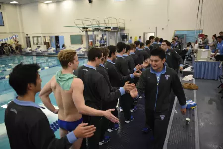 Men's Swimming & Diving Receives 2016 CSCAA Team Scholar Award