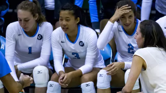 Volleyball Dealt First Ivy League Loss by Defending Champion Princeton