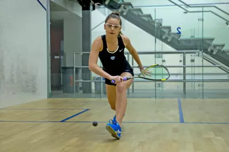 #7 Women's Squash Takes Down #13 George Washington At Home