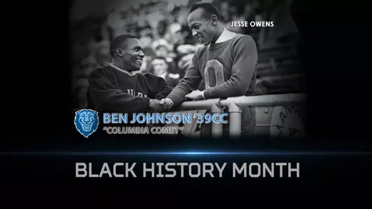 Columbia Athletics Celebrates Black History Month; A Look Back at Ben Johnson '39CC