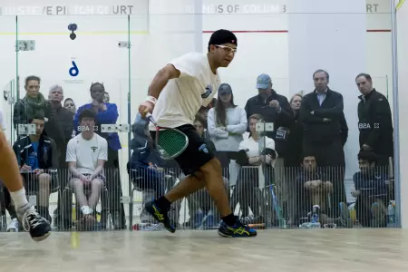 No.8 Men's Squash Edged By No.7 Harvard, 4-5
