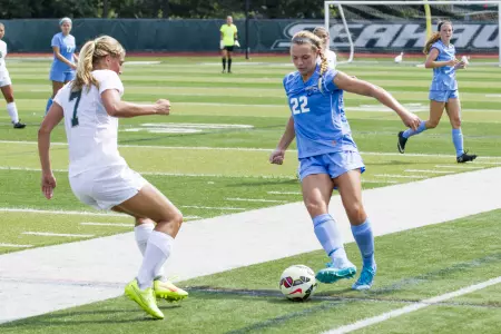 Four Goals In the First Half Lifts Columbia Over Wagner