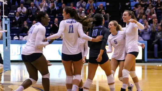 Volleyball Stuns Defending Champ Princeton In Five