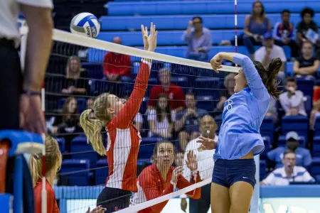 Volleyball Looks to Stay Hot, Hosts Harvard and Dartmouth