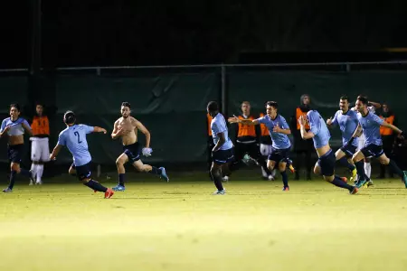 Men's Soccer Survives In Double OT at William & Mary