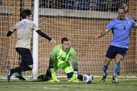 No. 1 Wake Forest Ends Columbia's Run, 1-0