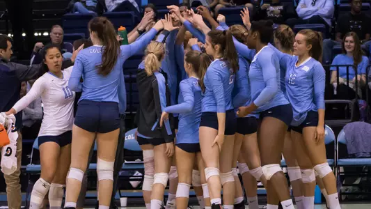 Volleyball Rides Four-Match Win Streak into Princeton, Penn