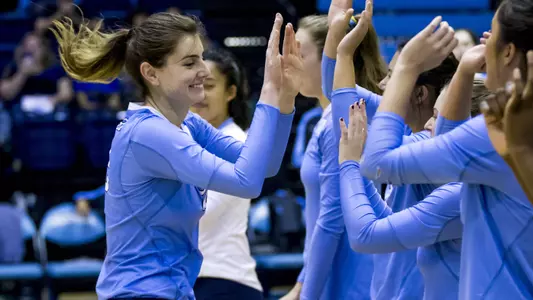 Malesevic in the Spotlight for Volleyball's Senior Weekend