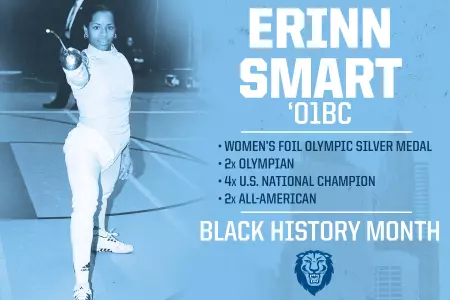 Columbia Athletics Celebrates Black History Month; A Look at Erinn Smart '01BC