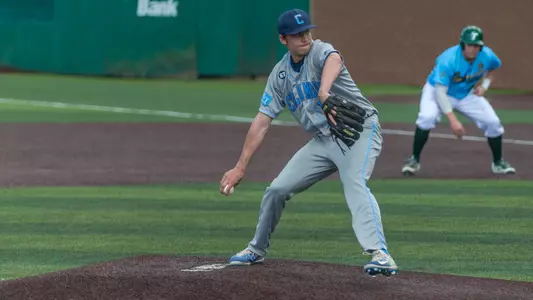Strong Pitching Guides Baseball to Sweep of Harvard