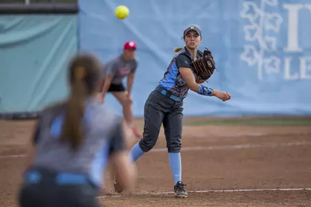 Softball Stops at Rider for Midweek Twinbill