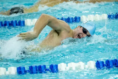 Men's Swimming & Diving Wins 3rd Straight At Brown, 190-110