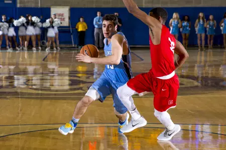 Men's Basketball Edged at Cornell, 82-81