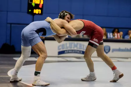 Penn Upends Wrestling, 21-18