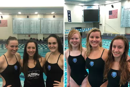 Women's Swimming & Diving Hosts Dartmouth On Senior Day