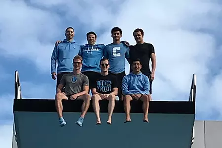 Men's Swimming & Diving Hosts Dartmouth In Home Finale