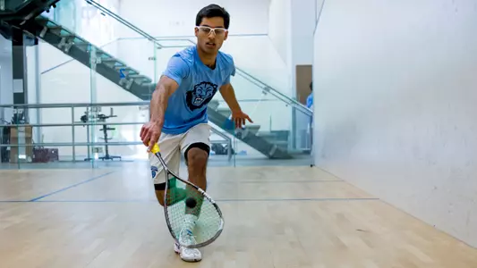 No. 4 Men's Squash Returns for No. 1 Trinity