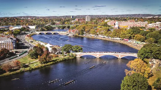 Head of the Charles Overhead
