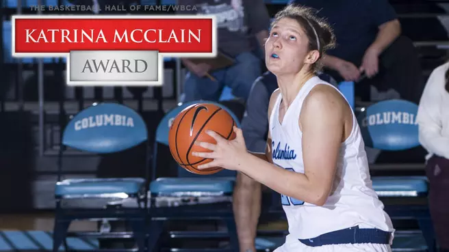 Zimmerman Named Top-10 Finalist for Katrina McClain Award