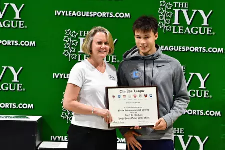 Jonathan Suckow Sweeps Ivy League Diving Crowns