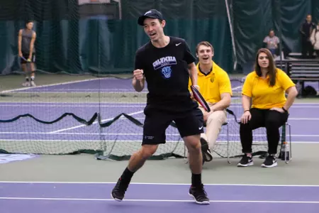 No. 12 Men's Tennis Powers Past No. 21 Ole Miss, 4-1