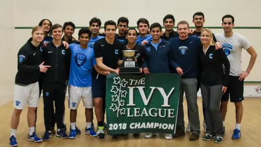 Men's Squash Clinches Share of First Ever Ivy League Title